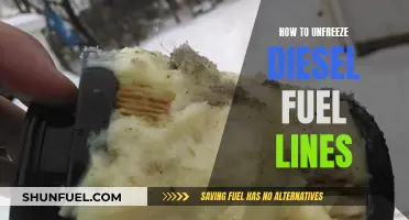 Thawing Diesel Fuel Lines: Quick and Easy Solutions