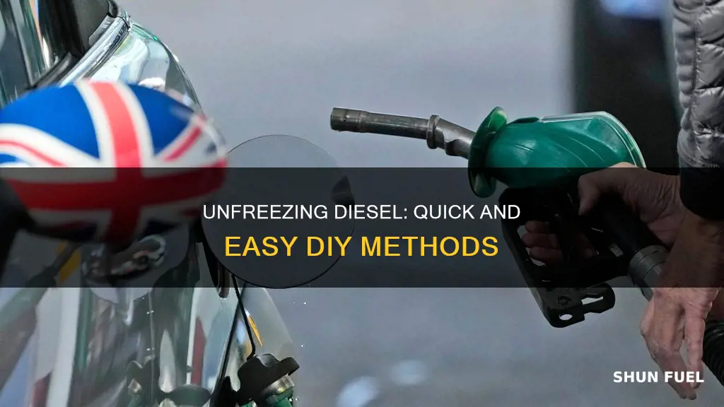how to unfreeze diesel fuel