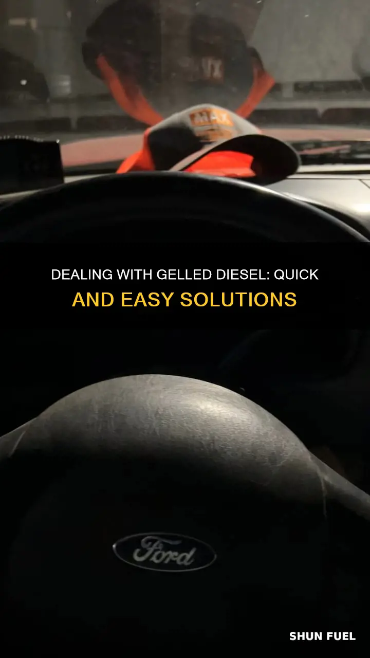how to ungel diesel fuel