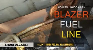 Blazer Fuel Line Unhooking: A Step-by-Step Guide for Beginners