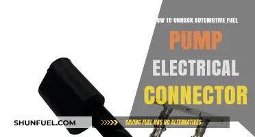 Easy Steps to Safely Unhook Your Automotive Fuel Pump Connector