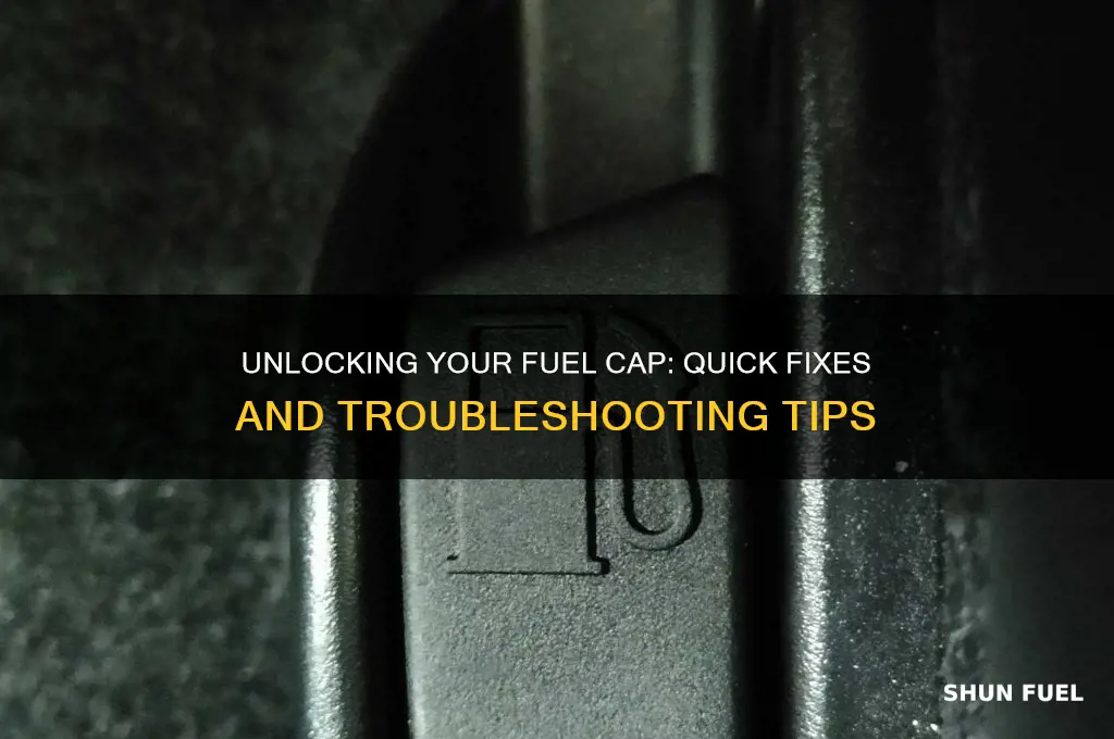 how to unlock fuel cap