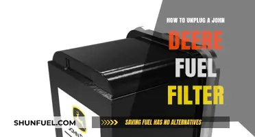 Unplugging John Deere's Fuel Filter: A Step-by-Step Guide