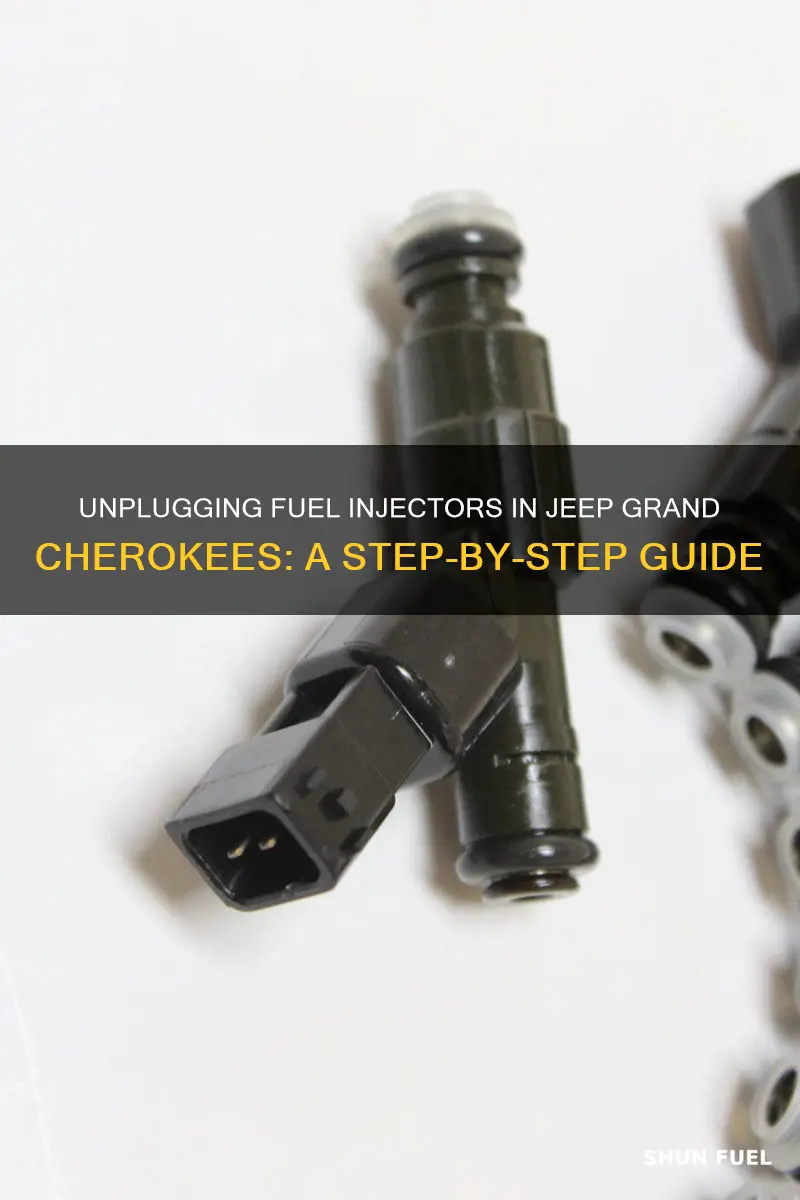 how to unplug fuel injectors for 2004 jeep grand cherokee