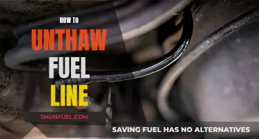 Unfreezing Fuel Lines: Quick and Easy DIY Methods