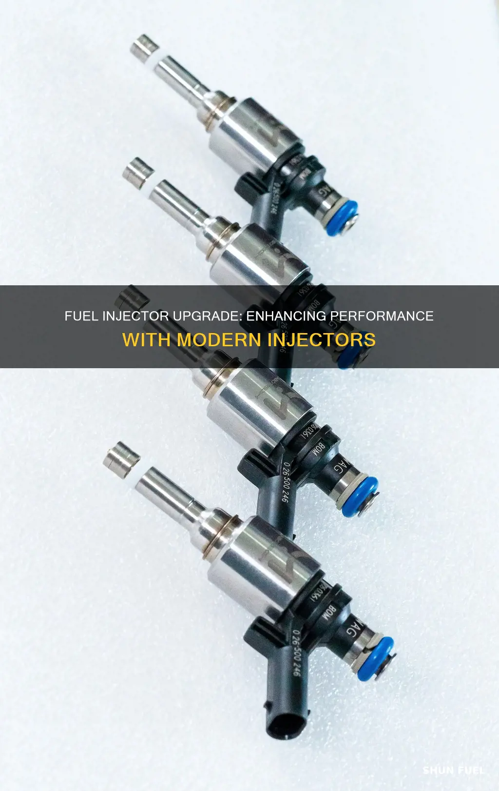 how to upgrade fuel injectors