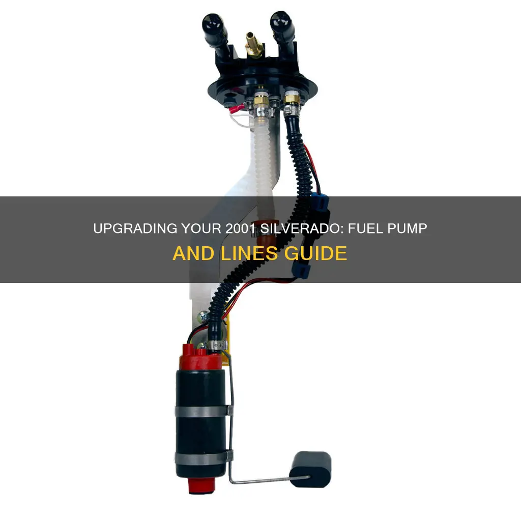 how to upgrade fuel pump 2001 silverado lines