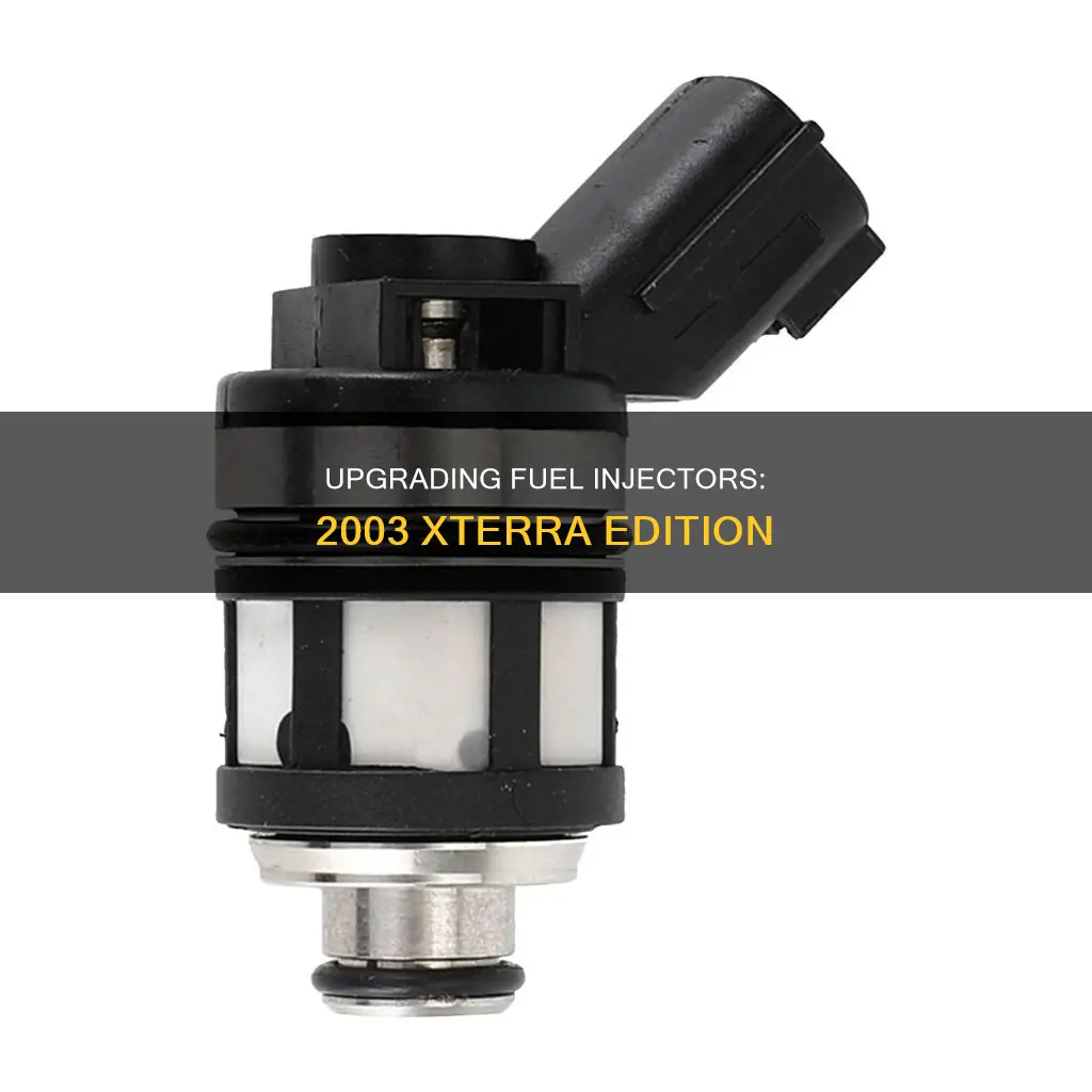 how to upgrade my fuel injectors 2003 xterra