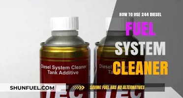 Clearing Diesel Engines: Using 244 Fuel System Cleaner
