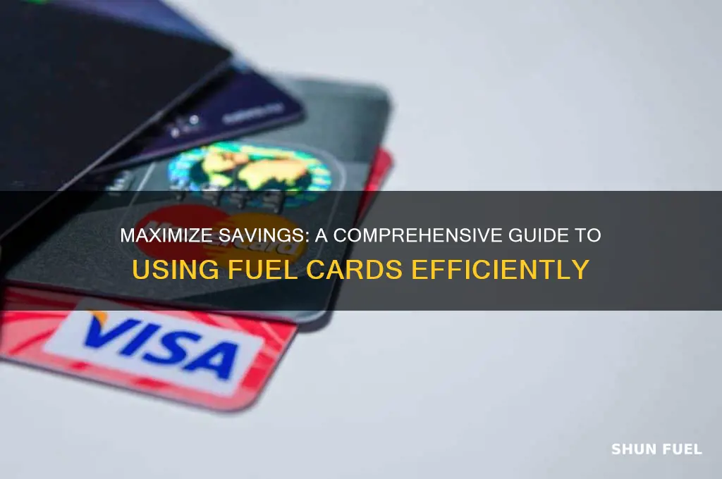 how to use a fuel card