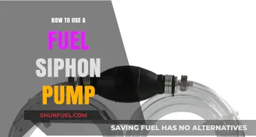 Mastering Fuel Transfer: A Step-by-Step Guide to Using a Siphon Pump
