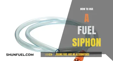 Efficient Fuel Transfer: Mastering the Art of Using a Siphon