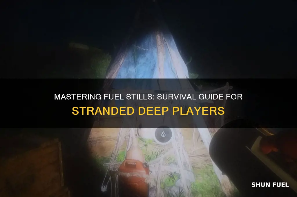 how to use a fuel still in stranded deep