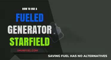 Mastering Starfield: Efficiently Powering Your Adventures with a Fueled Generator