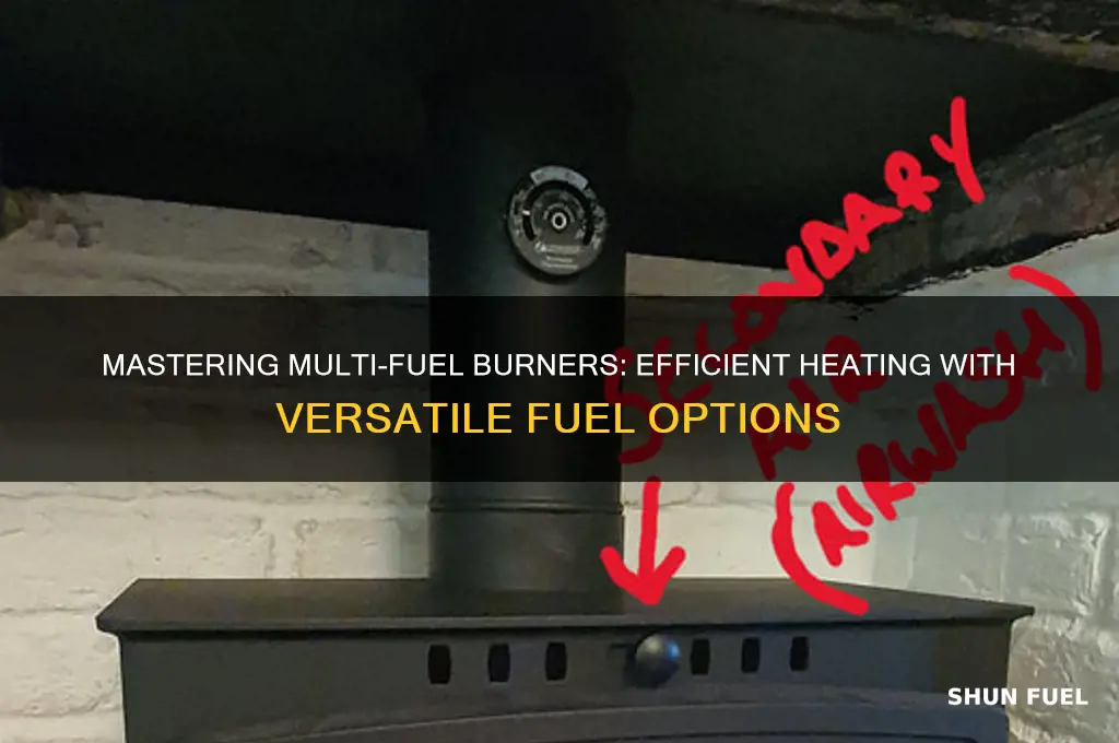 how to use a multi fuel burner