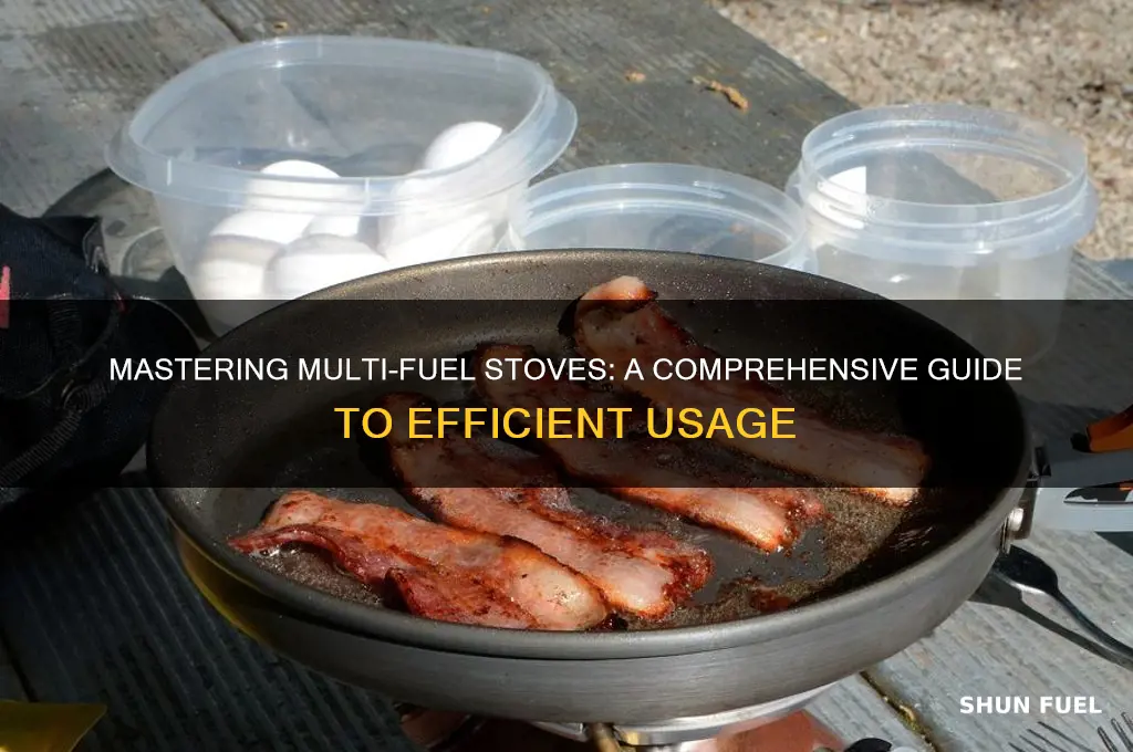 how to use a multi fuel stove
