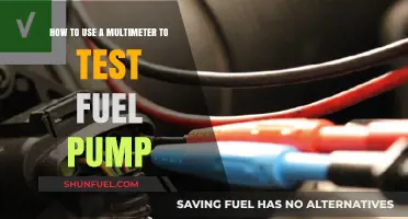 Testing Your Fuel Pump with a Multimeter: A Step-by-Step Guide
