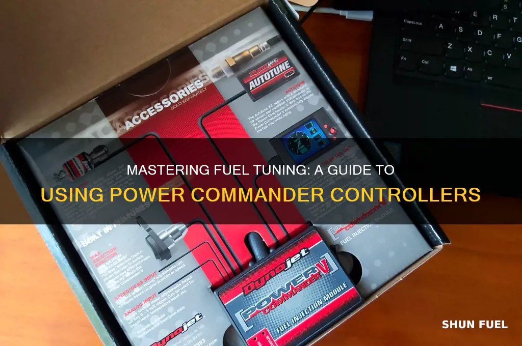 how to use a power commander fuel controler