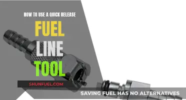 Using Quick-Release Fuel Line Tools: A Step-by-Step Guide