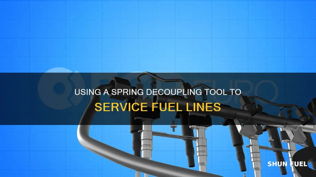 how to use a spring decoupling tool for fuel line
