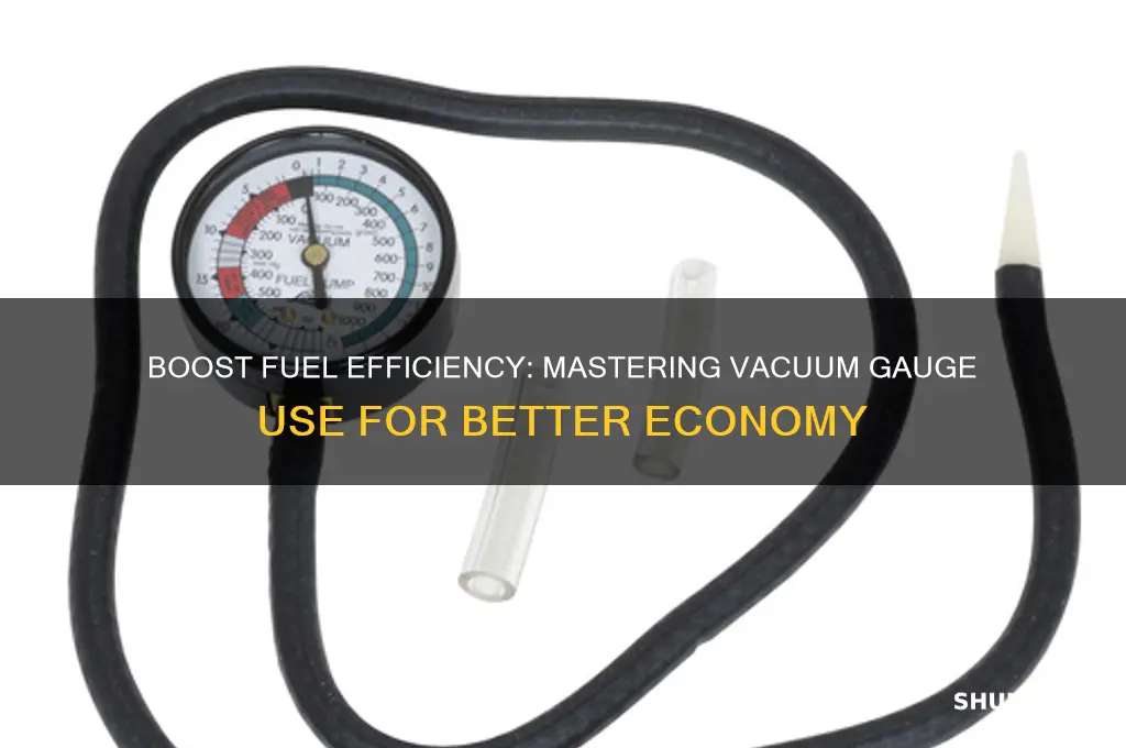 how to use a vacuum gauge for fuel economy