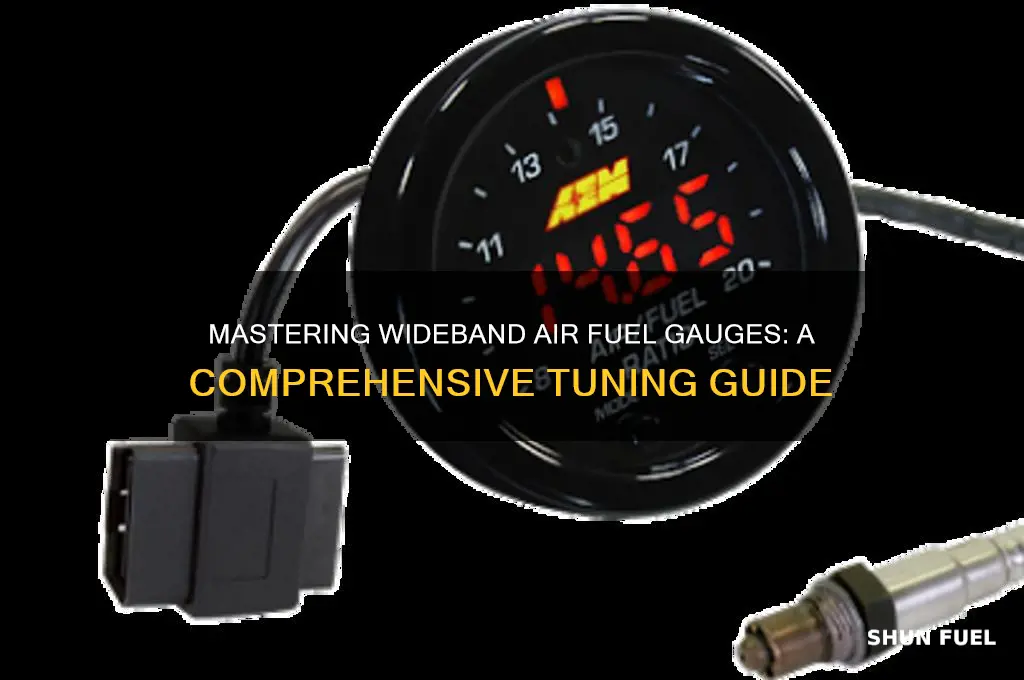 how to use a wideband air fuel gauge