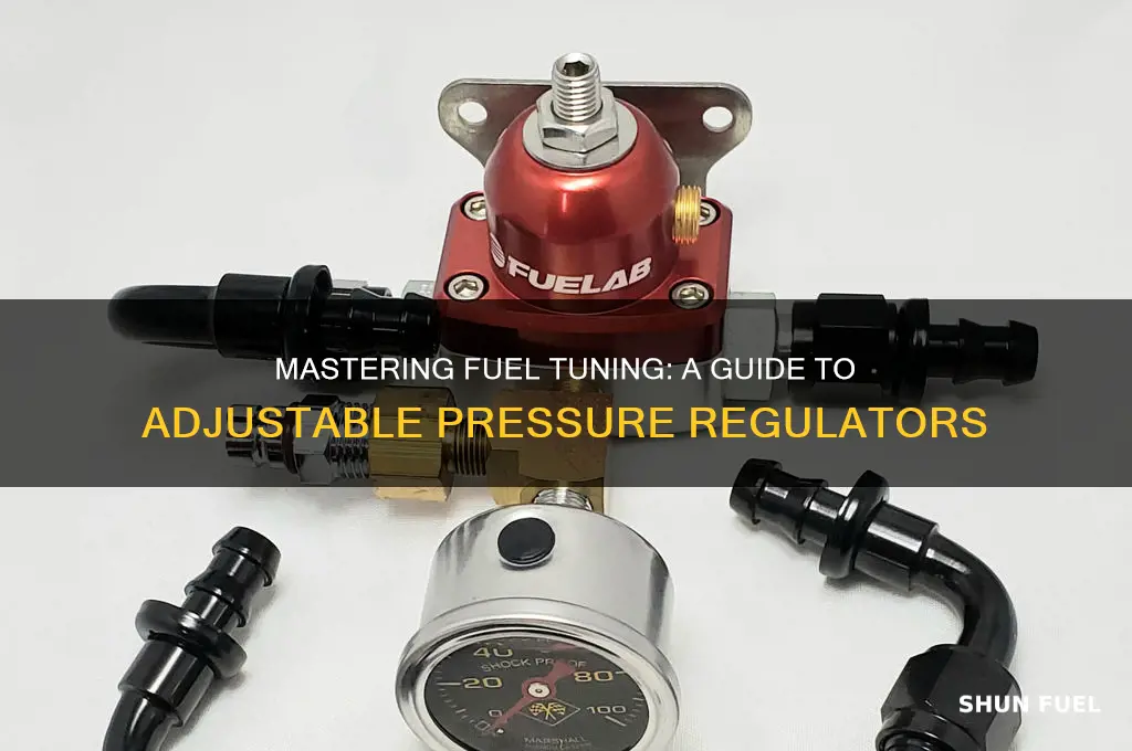 how to use adjustable fuel pressure regulator