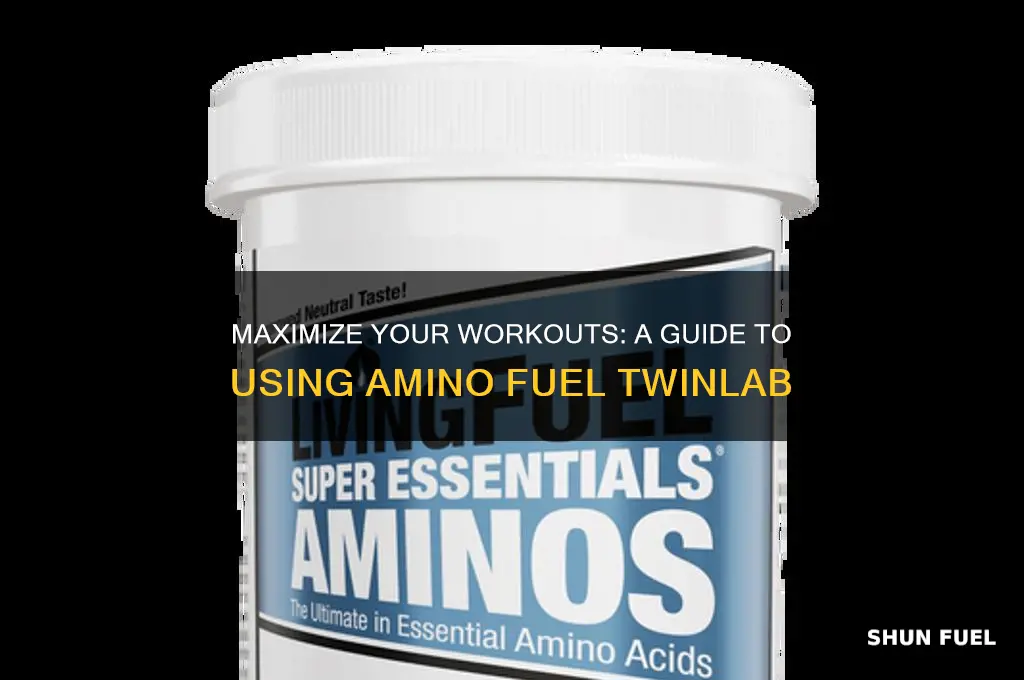 how to use amino fuel twinlab