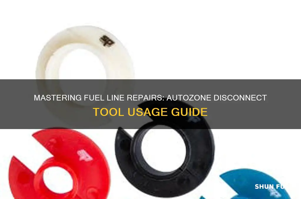 how to use autozone fuel line disconnect tool