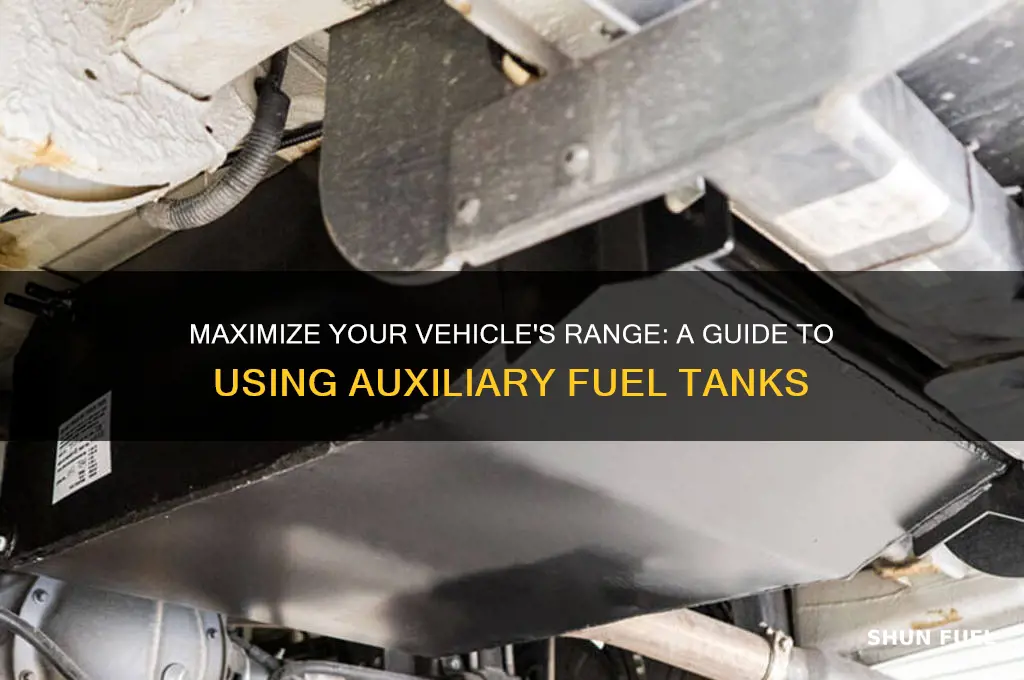how to use auxiliary fuel tank