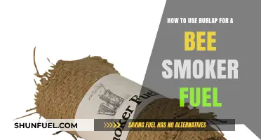 Burlap Bee Smoker Fuel: A Natural, Effective Beekeeping Technique