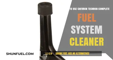 Maximize Engine Performance: Using Chevron Techron Complete Fuel System Cleaner