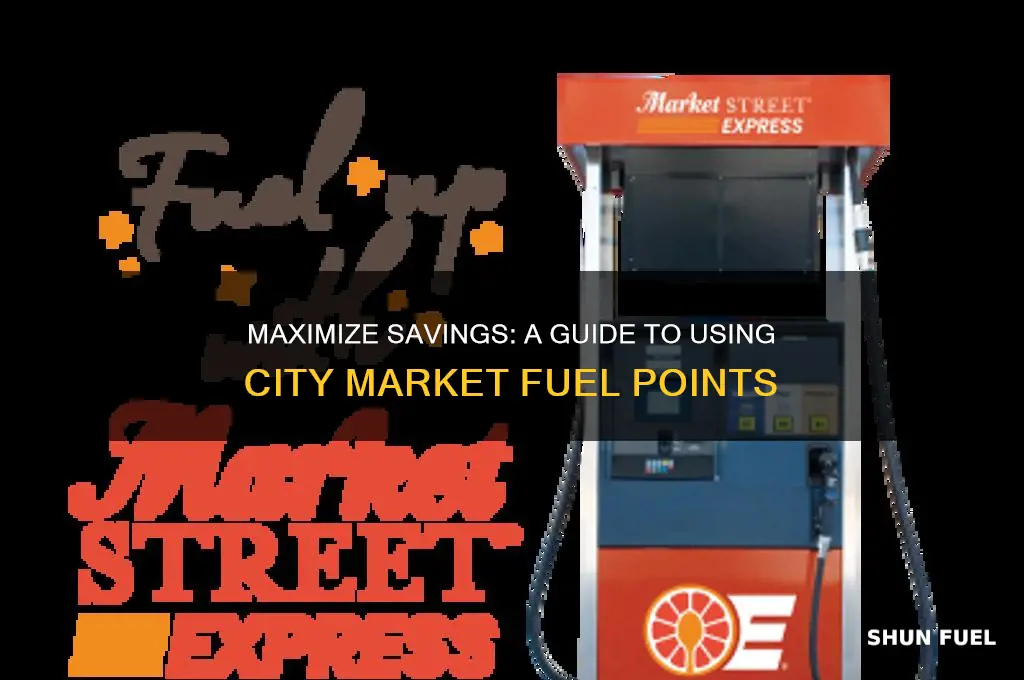 how to use city market fuel points