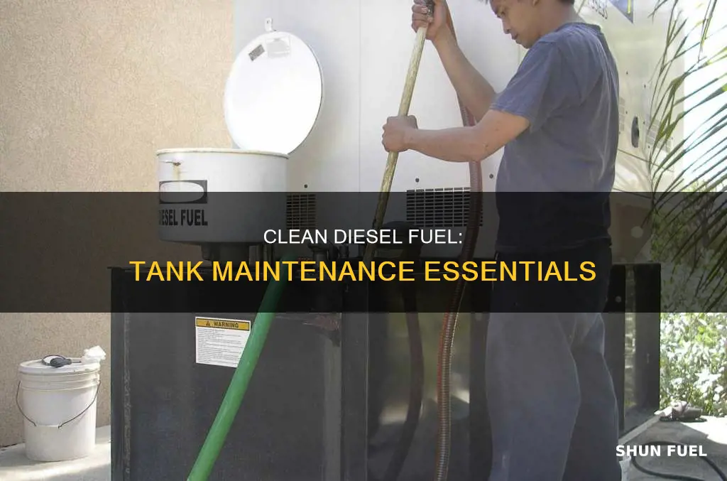 how to use clear diesel fuel and tank cleaner