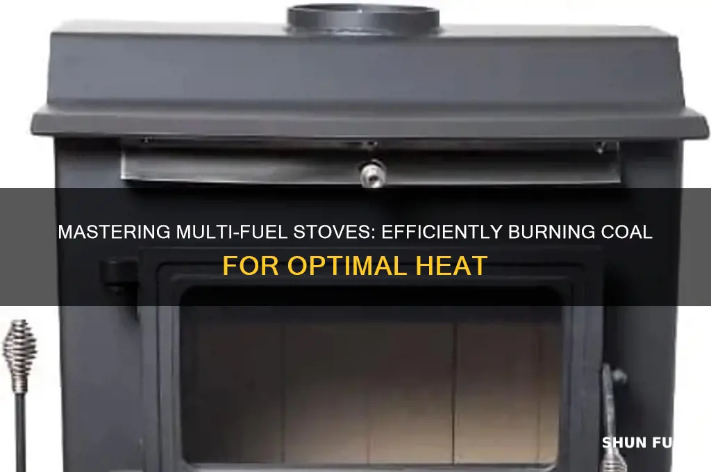 how to use coal in a multi fuel stove