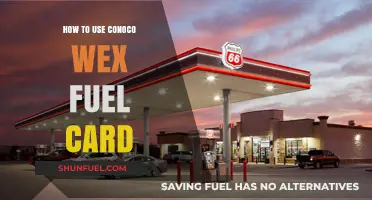 Maximize Fuel Savings: A Guide to Using Conoco Wex Fuel Card