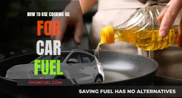 Cooking Oil as Car Fuel: Is It Possible?