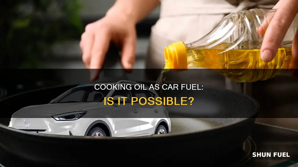 how to use cooking oil for car fuel