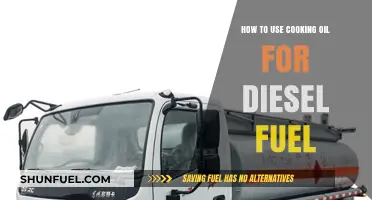 Cooking Oil as Diesel: A Sustainable Fuel Alternative