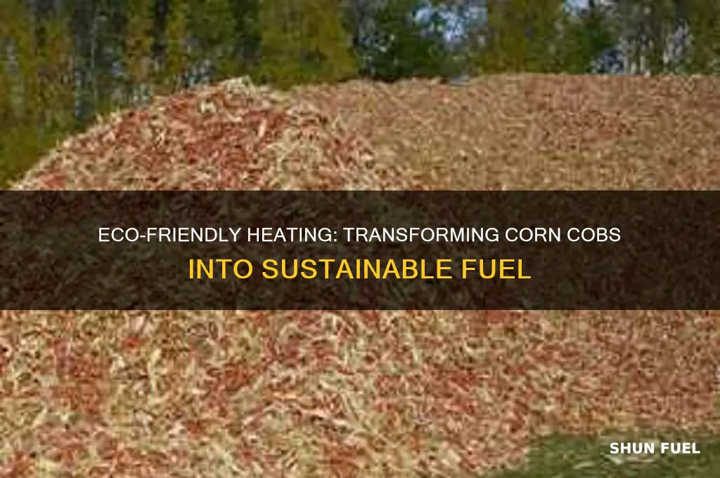 how to use corn cobs as fuel