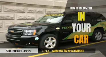 Using E85 Fuel in Your Car: A Guide