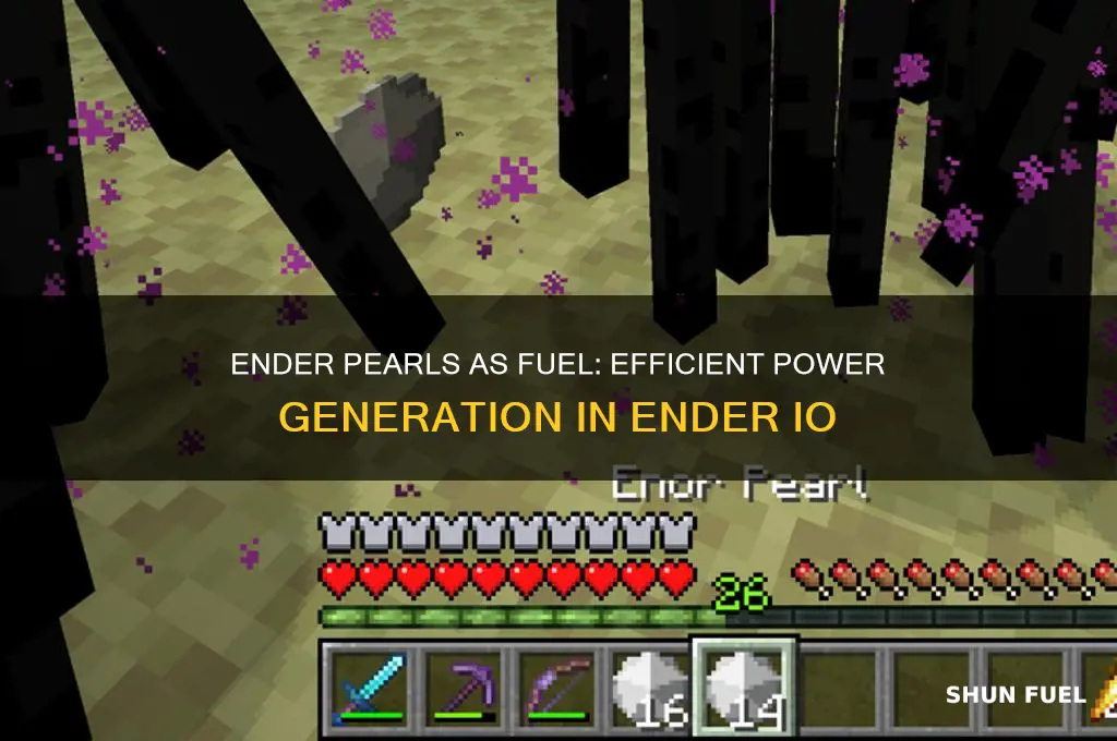 how to use ender pearls for fuel ender io