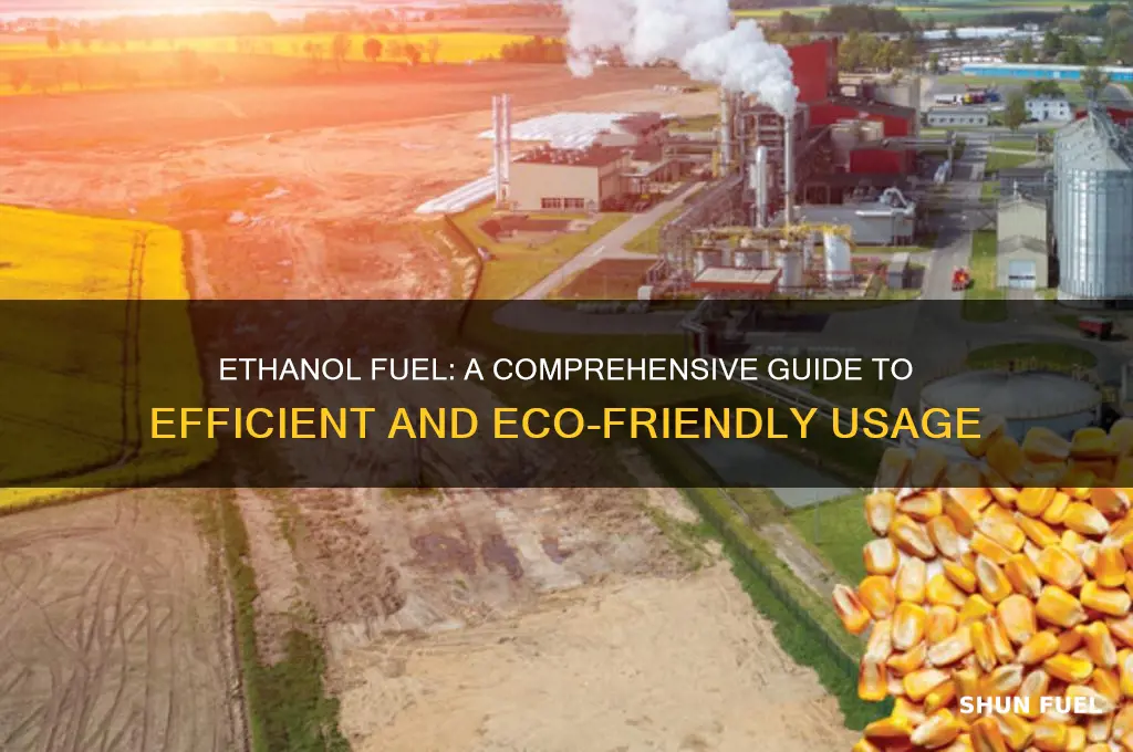 how to use ethanol as fuel