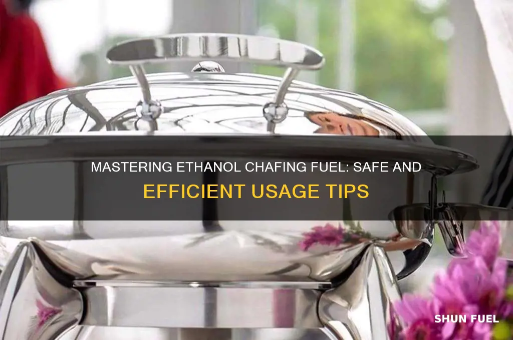 how to use ethanol chafing fuel