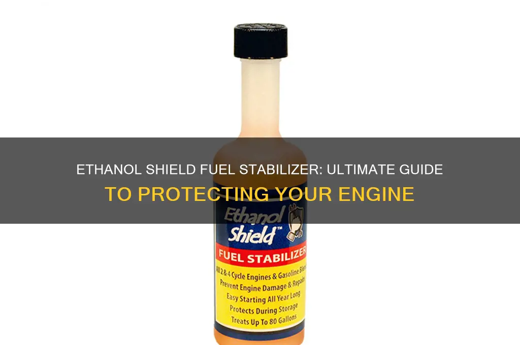how to use ethanol shield fuel stabilizer