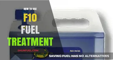 Maximize Engine Performance: Effective Use of F10 Fuel Treatment