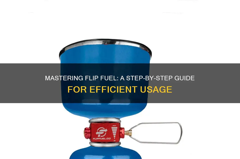 how to use flip fuel