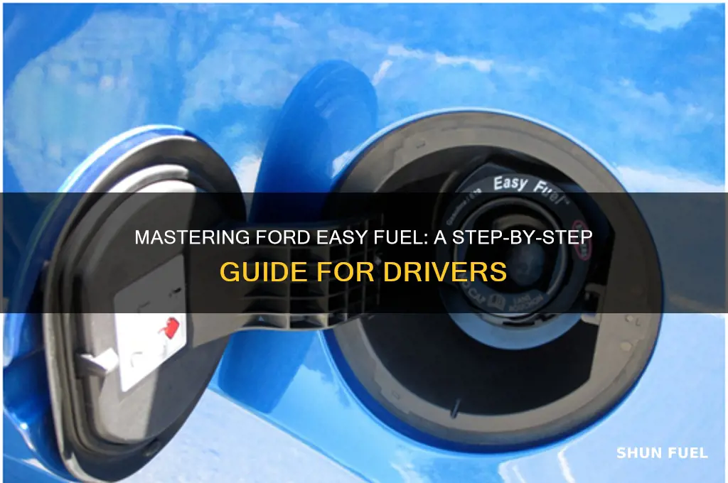 how to use ford easy fuel system