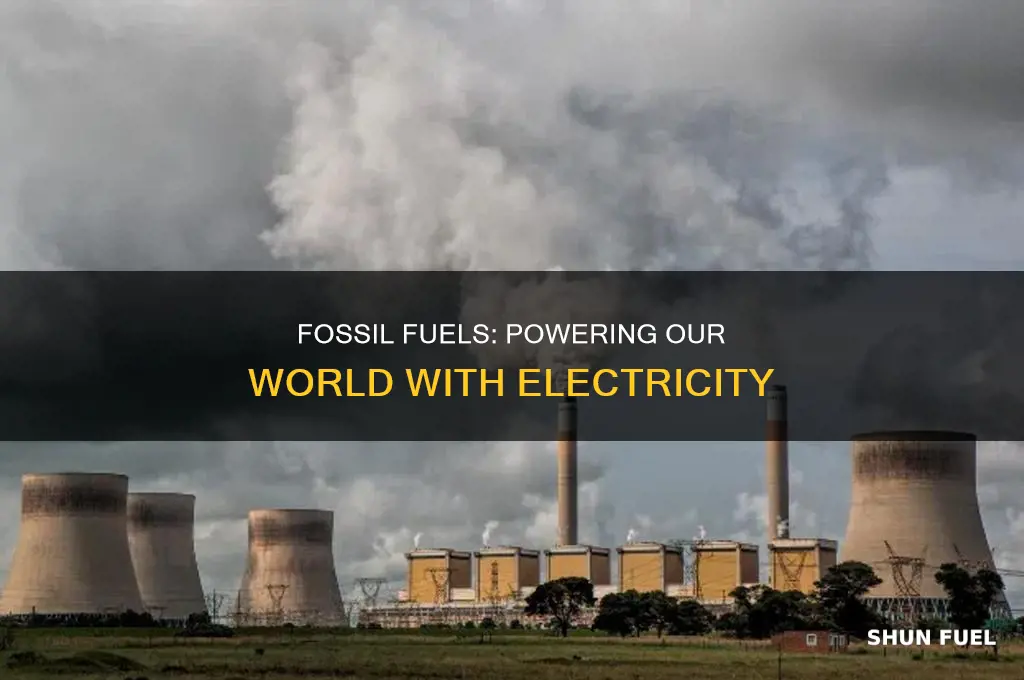 how to use fossil fuels to generate electricity