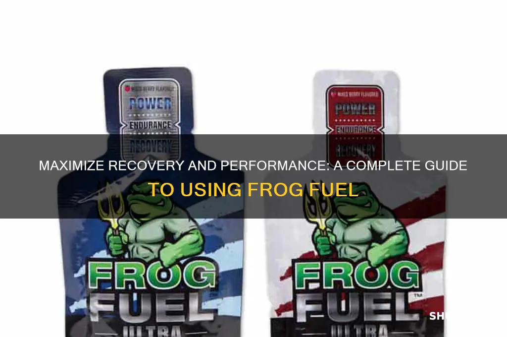 how to use frog fuel
